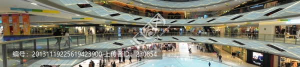 大型超市內(nèi)景,商業(yè)中心