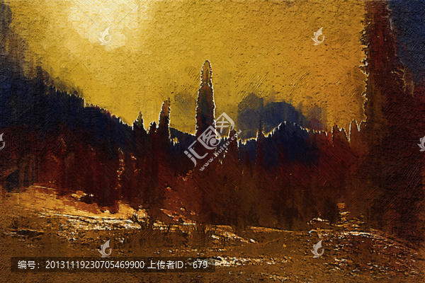 裝飾畫,,油畫