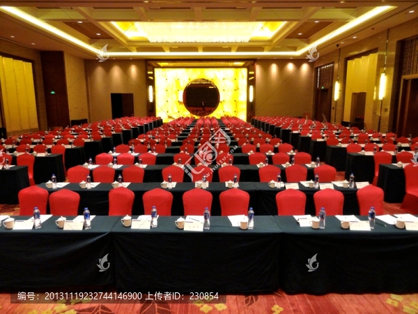 大型會議室內(nèi)景,酒店會議室