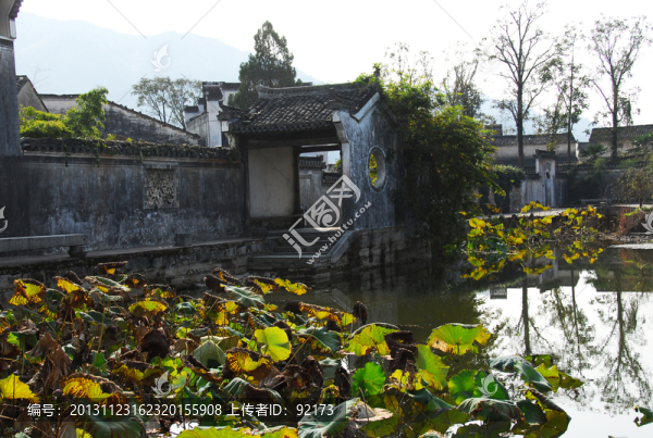 徽派建筑,呈坎八卦村