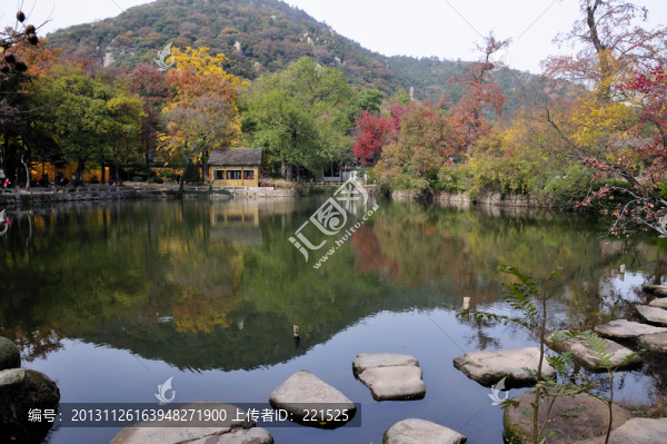 蘇州天平山紅葉