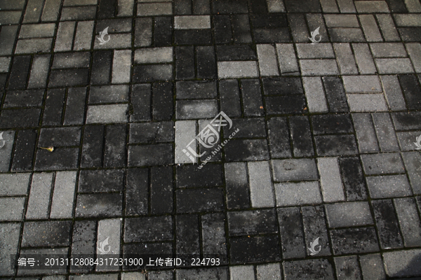 青磚路面
