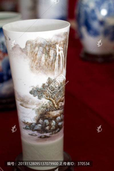景德鎮(zhèn)瓷器,民俗工藝品,,花瓶