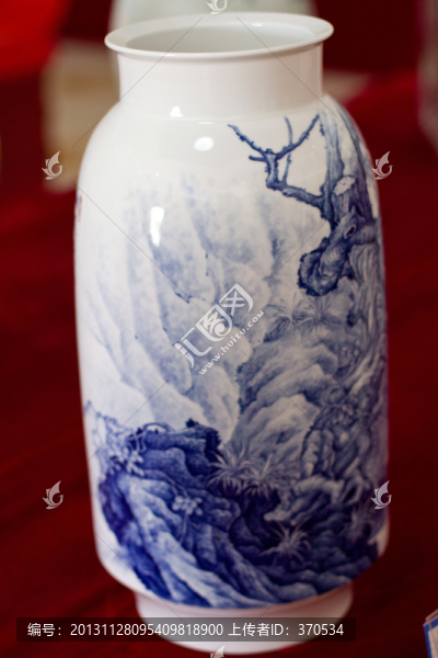 景德鎮(zhèn)瓷器,民俗工藝品,,花瓶
