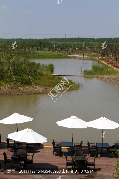 崇明東灘濕地公園,藍(lán)天,戶外