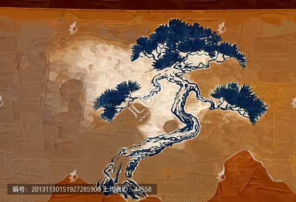 山水畫,抽象畫