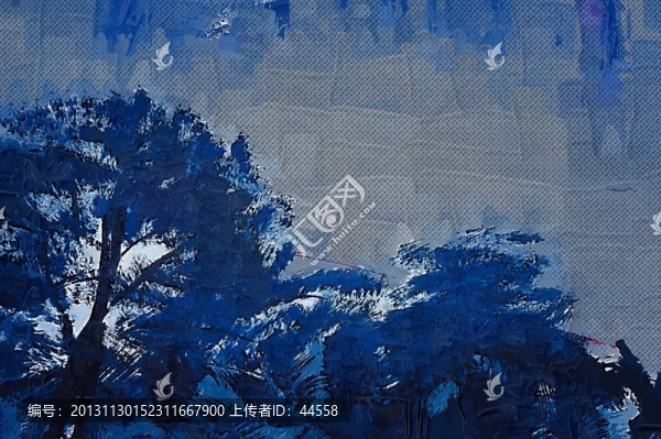 山水畫,抽象畫