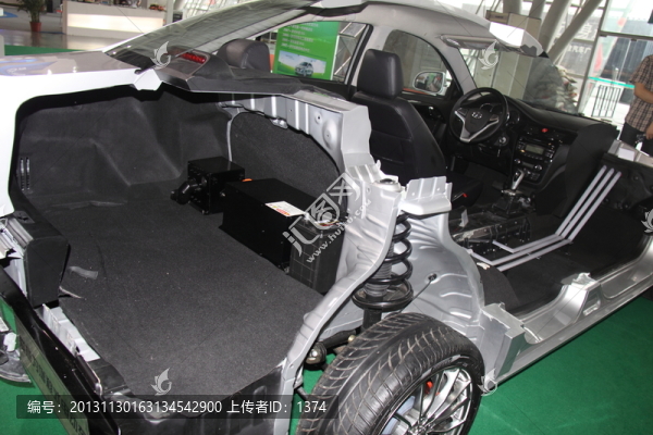 電動汽車展品