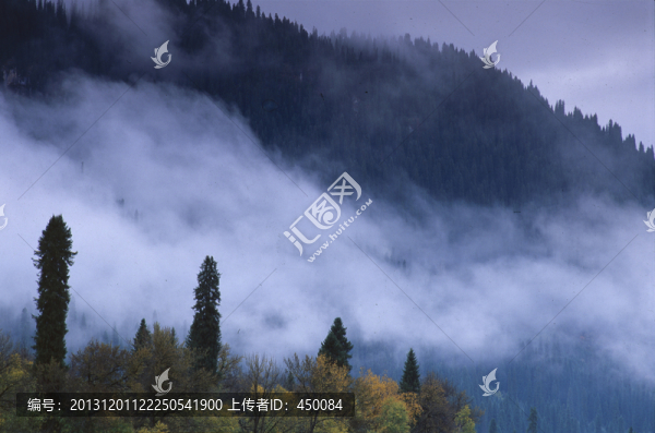 庫爾德寧,天山云霧,世外桃源