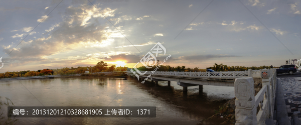 一道橋,額濟(jì)納胡楊林