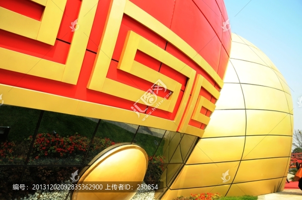 鼓型建筑,中式建筑