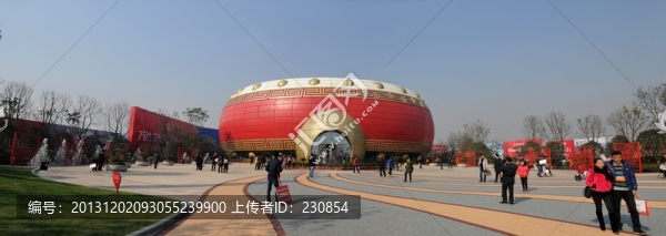 鼓型建筑,中式建筑