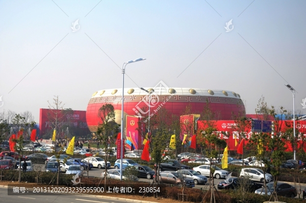 鼓型建筑,中式建筑