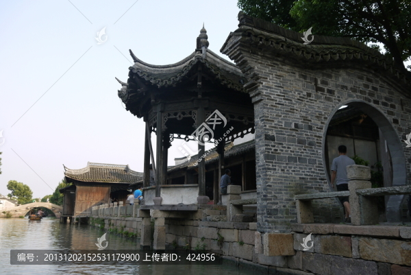 水鄉(xiāng)烏鎮(zhèn)風光