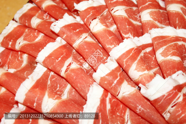 羊肉卷特寫