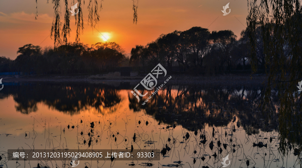 頤和園夕陽(yáng)