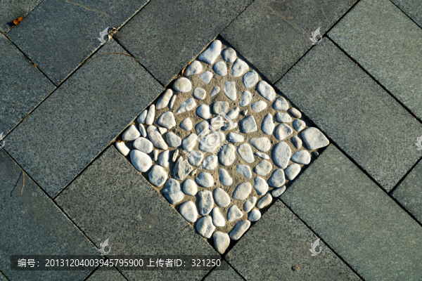 青石板鵝卵石