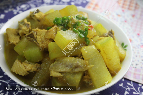 冬瓜燒雞