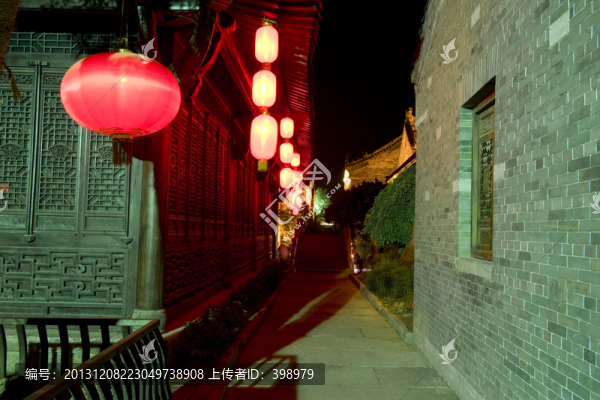 臺兒莊古城夜景