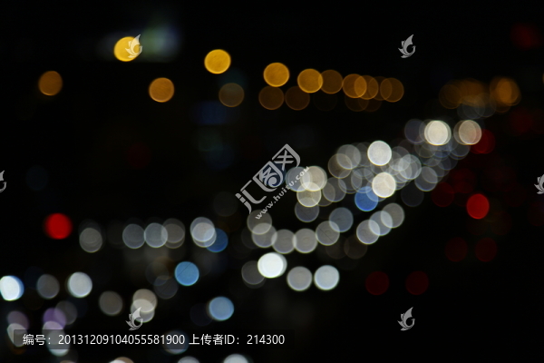 夜景光斑