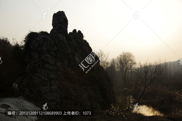 滁州雙石山,陽石剪影