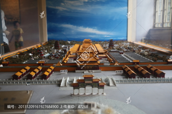 南京故宮模型