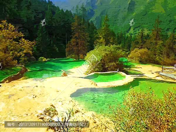 九寨溝風景