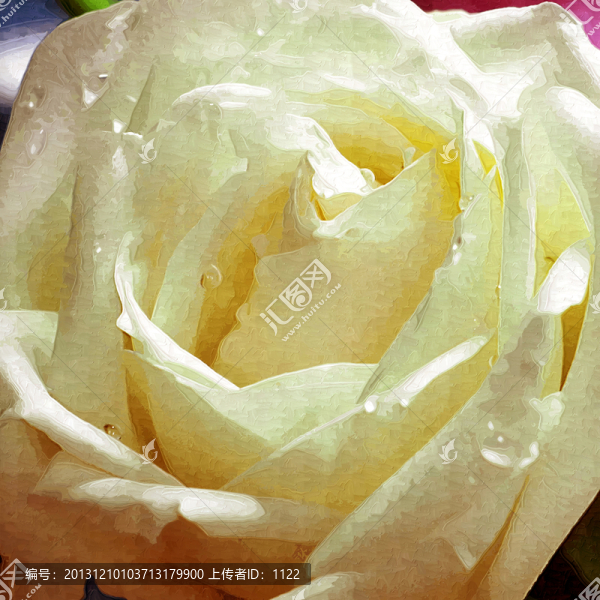 配電箱玫瑰裝飾畫