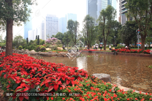 花園水景