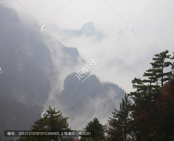 山中云海