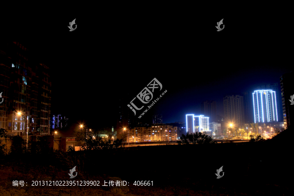 小城夜景