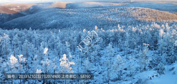 林海雪景