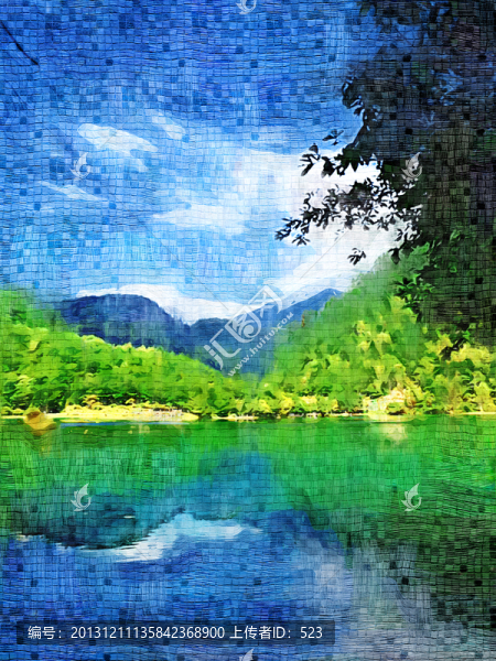 九寨溝風(fēng)景