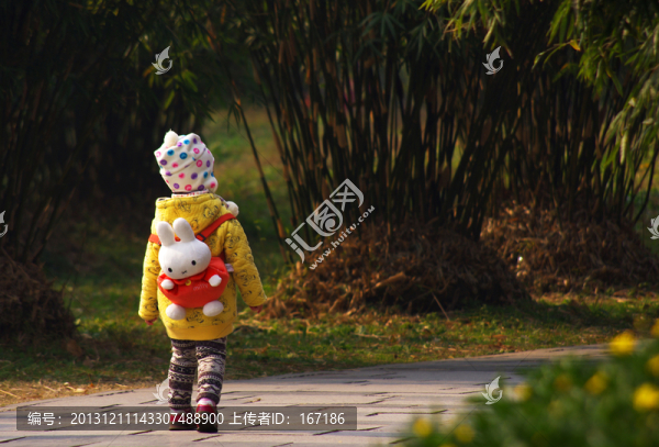 小蘿莉背影
