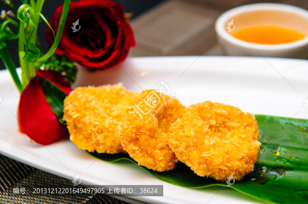 黃金鮮蝦餅