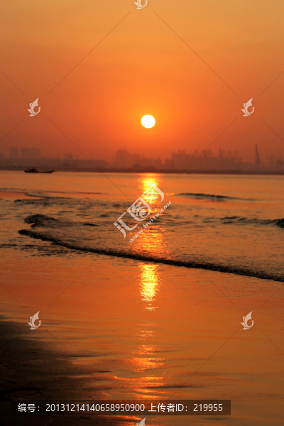 海上日出