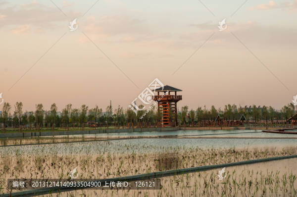 北京園博園觀水塔