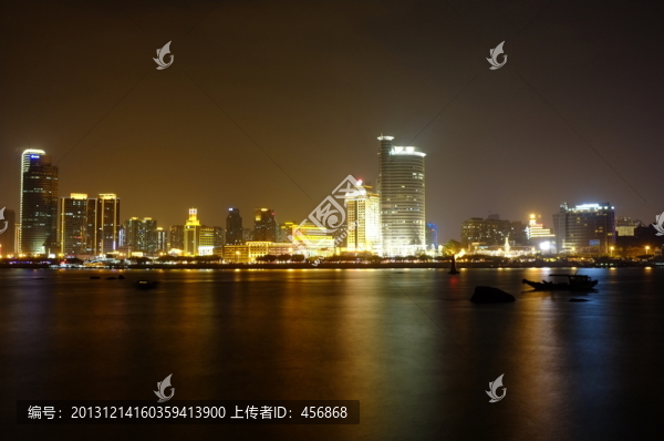 夜色中的廈門