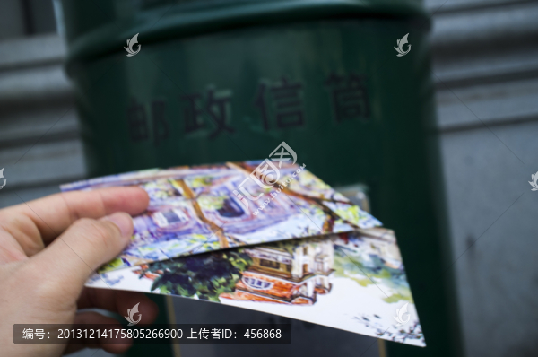 郵寄明信片