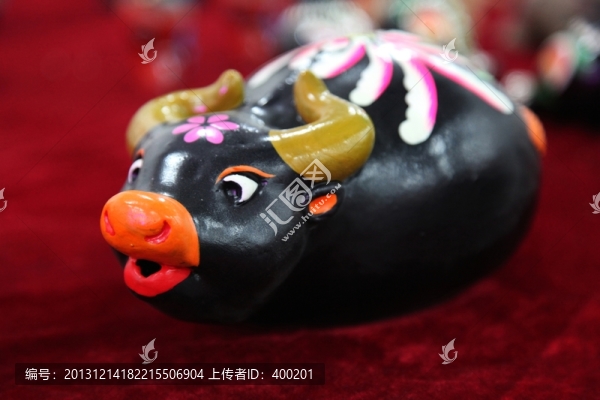 泥塑展品水牛
