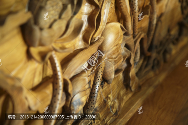 金絲楠木雕花