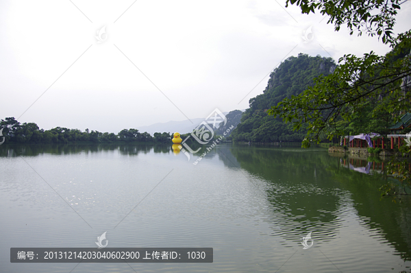 星湖風景