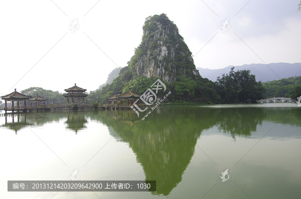 山水,湖
