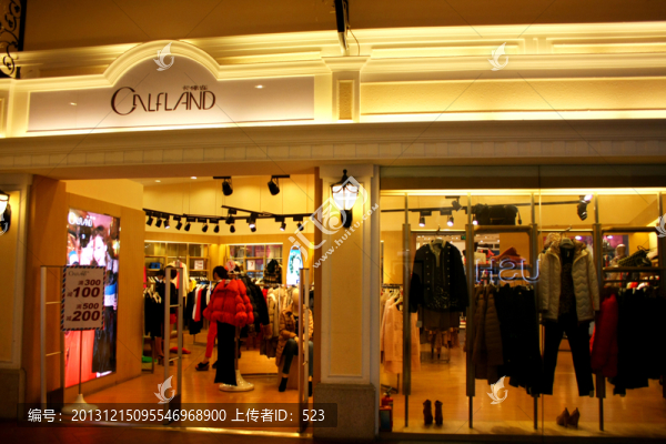 服裝店裝飾