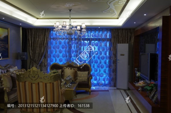 客廳裝飾,歐式