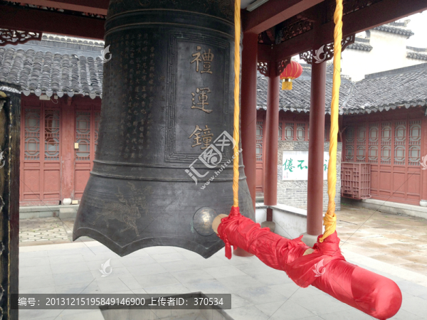夫子廟,鐘樓,禮運鐘,銅鐘