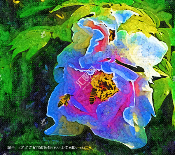 花卉裝飾畫