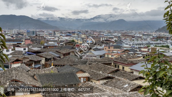 鳥瞰香格里拉古城