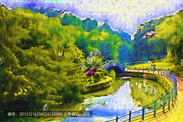 水彩風(fēng)景畫