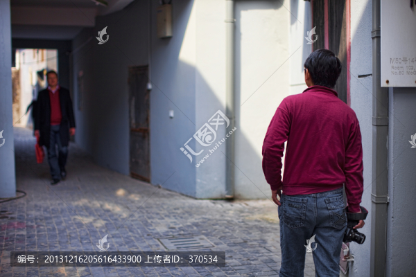 上海老建筑,鐵門,院落,廠房